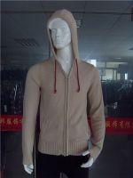 men&#039;s hooded zipper cardigan sweater