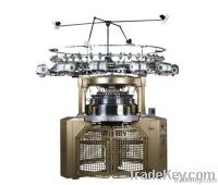 Two side jacquard plus transfer fib stitch knitting machine