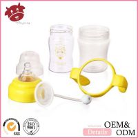 120ML High Borosilicate Glass Baby Bottle wide neck opening