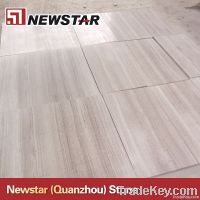 Newstar white wooden marble slabs