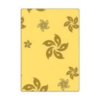 14706 Flower Pattern Etched Golden Colored Stainless Steel Sheets Elevator Decoration Plate