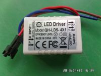 LED driver 5W 4W 3W 2W 0.3A 300mA 1-5S-1PX1 Qihan built in constant current power supply lighting transformer