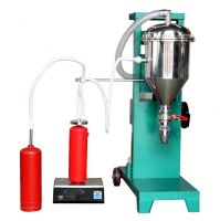 abc powder filling machine, fire extinguisher filling machine, chemical dry powder extinguisher refilling machine