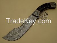 Custom Handmade Damascus Steel Hunting Best