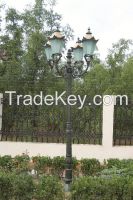 cast iron  lamp poles