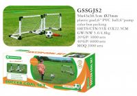 Double plastic small Soccer Goal