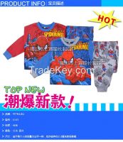 PETELULU Wholesale - children clothes 2014 fall autumn boys  Spiderman long sleeve styling cartoon t shirt winter children clothing  