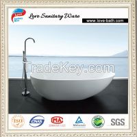 2014 factory price corian stone bathtub