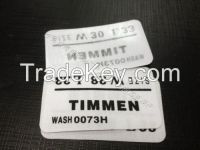 Custom Brand Woven Care Labels Printing