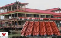 Chinese cheap roof steel glazed tile