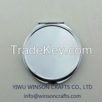 Metal compact mirror pocket mirror souvenir