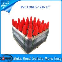 2014 hot sale 12inch pvc traffic cone wholesale