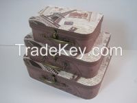 customized handle suitcase box,paperboard pringting box,accept customized