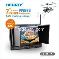 7 inch 5.8GHz wireless receiver HDMI AV Drone FPV monitor