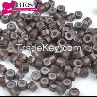 wholesale price high quality hair extension tools silicone micro ring 1000pcs/bottle From China