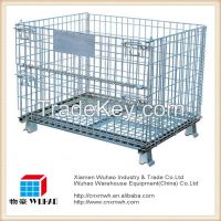 Industrial Stackable Storage Collapsible Steel Pallet