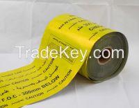 AL Foil Detectable Underground Warning Tape for Underground Use