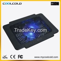 laptop cooling pad with single big fan 