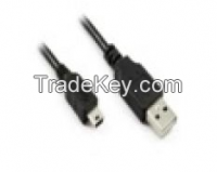 USB AM to Mini USB Cable