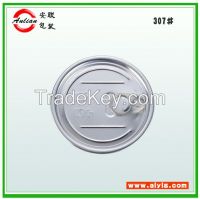 customize food aluminum easy open end factory 300#