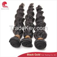 Cheap price high quality regular wave Brazilian human hair exrtention