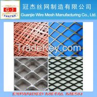 Fine expanded metal sheet