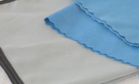 Professional microfiber super fine suede microfiber polishing cleaning cloth