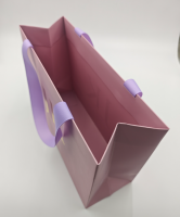 Customizable Brown Kraft Paper Bag Biodegradable Eco-Friendly Lamination Embossing Custom Logo for Clothing Flower Packaging From Pakistan