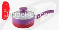 New Design  Aluminum Ceramic Milk Pot