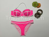 Most Chic Bikini this Summer Hot Selling Contrast Colors Push Up