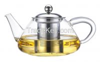 Heat resisting glass teapot coffee maker JMHF161B