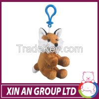 lovely plush animal keychain