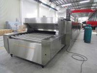 stainless steel tunnel oven bakery line 
