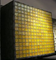 Outerspace glass mosaic