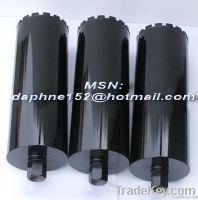 Diamond core drill bit for concrete