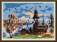 Autumn - Counted Cross Stitch Kit with Color Symbolic Scheme