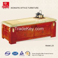 L33 marble soild reception desks