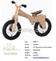 Baby push bike wood bike