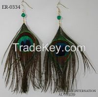 feather earring