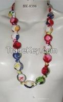 wood beads neckclace