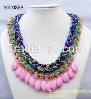 cotton necklace