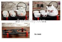 Ceramic teapot set. Bone China teapot set