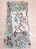 3D flower embroidery lace f...