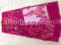 Sequins lace fabric. special lace fabric