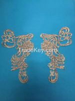 Bridal Pair Applique Motif