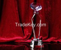 crystal trophy