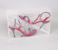 plastic clear shoe boxes