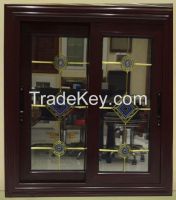 Aluminum sliding window