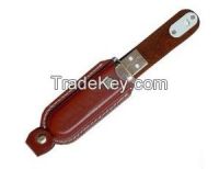 Promotional Gifts Leather USB Flash Drive 8GB