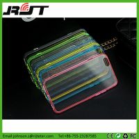 China Supplier Transparent Clear TPU PC Mobile Phone Case for iPhone 6 6s